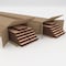 Ekena Millwork 48H x 3/8T Adjustable Wood Slat Wall Panel Kit w/ 2W Slats, Alder contains 22 Slats SWW66X48X0375AL - alternate 3